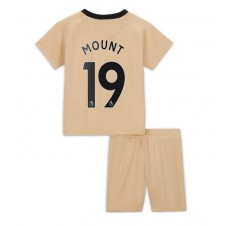 Chelsea Mason Mount #19 Tredjeställ Barn 2022-23 Korta ärmar (+ Korta byxor)